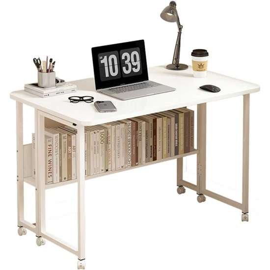Imagen de Escritorio Compacto Plegable con Ruedas 100cm Mövi