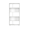 Imagen de Repisa Blanca Biblioteca 5 Niveles 90 cm Mövi