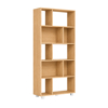 Imagen de Repisa color Natural Biblioteca 5 Niveles 90 cm Mövi