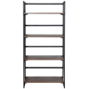 Imagen de Estantería Plegable Industrial de Hierro y Madera 4 Niveles Mövi