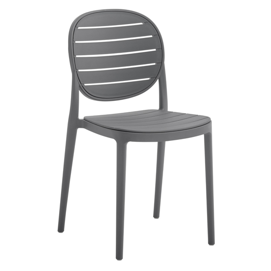 Imagen de Silla de Polipropileno Apilable para Comedor Interior Exterior Mövi