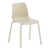Imagen de Silla Polipropileno con Base de Metal Minimalista Mövi