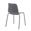 Imagen de Silla Polipropileno con Base de Metal Minimalista Mövi