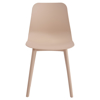 Imagen de Silla de Comedor Polipropileno Reforzado Beige Mövi