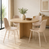 Imagen de Silla de Comedor Polipropileno Reforzado Beige Mövi