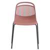 Imagen de Silla de Comedor Bicolor con Patas de Hierro Mövi
