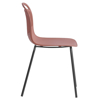Imagen de Silla de Comedor Bicolor con Patas de Hierro Mövi