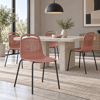 Imagen de Silla de Comedor Bicolor con Patas de Hierro Mövi