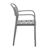 Imagen de Silla de Jardín y Comedor con Apoyabrazos Interior Exterior Mövi