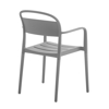 Imagen de Silla de Jardín y Comedor con Apoyabrazos Interior Exterior Mövi