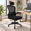 Imagen de Silla De Oficina Ergonómica Con Apoyacabezas Regulable Mövi