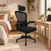 Imagen de Silla De Oficina Ergonómica Con Apoyacabezas Regulable Mövi