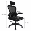 Imagen de Silla De Oficina Ergonómica Con Apoyacabezas Regulable Mövi