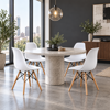 Imagen de Silla Comedor Nórdica Eames Blanca Mövi