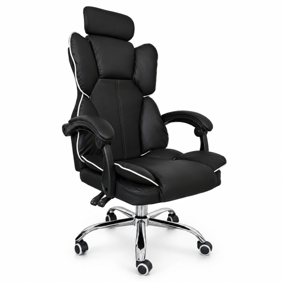 Imagen de Silla Acolchonada Ergonómica Reclinable con Apoyacabeza Mövi