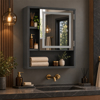 Imagen de Espejo de Baño Estantes Iluminación LED 3 Tonos Mövi