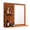 Imagen de Espejo para Baño con Estantes 55 x 45 cm para Amurar Mövi