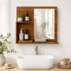 Imagen de Espejo para Baño con Estantes 55 x 45 cm para Amurar Mövi