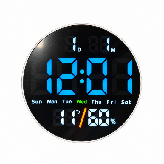 Imagen de Reloj de pared Digital LED RS-2716B